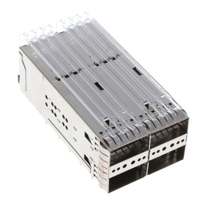 1-2308171-1 by TE Connectivity AMP Connectors - CONNECTOR ZQSFP+ RCP CAGE 2X2 152P RA