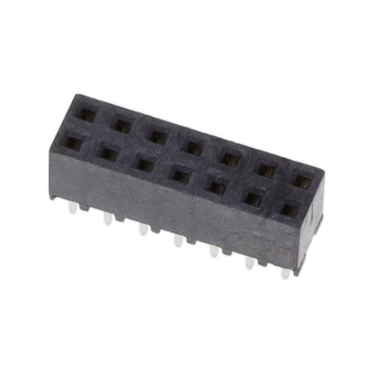 1-2314813-4 by TE Connectivity AMP Connectors - 14P,2MM,B-B,REC,DRVT,2.0,0.38AU,