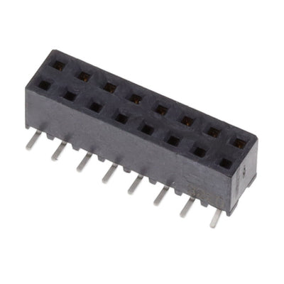 1-2314845-6 by TE Connectivity AMP Connectors - 16P,2MM,BB,REC,DRVT,SMD,AU.38,TB
