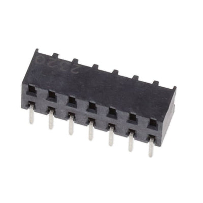1-2314918-4 by TE Connectivity AMP Connectors - 14P,2MM,B-B,REC,DRHZ,2.1,0.76AU,