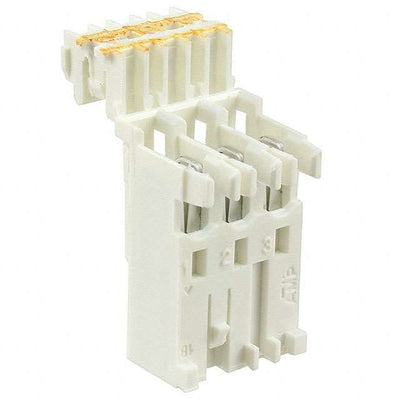 1-282003-1 by TE Connectivity AMP Connectors - CONNECTOR PLUG 3POS IDC TIN