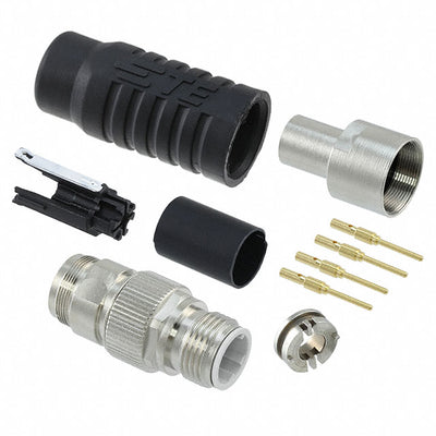 1-2823445-5 by TE Connectivity AMP Connectors - CONNECTOR PLUG MALE 4POS GOLD CRIMP