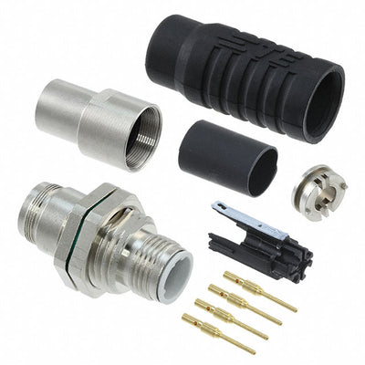 1-2823445-7 by TE Connectivity AMP Connectors - CONNECTOR PLUG MALE 4POS GOLD CRIMP