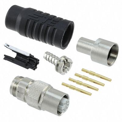 1-2823446-2 by TE Connectivity AMP Connectors - CONNECTOR RECPT FMALE 4POS GOLD CRIMP