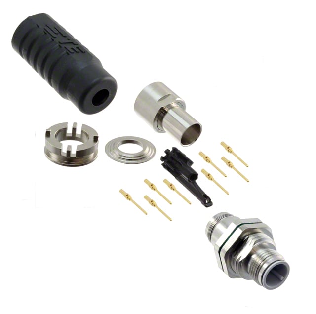 1-2823447-5 by TE Connectivity AMP Connectors - CONNECTOR PLUG MALE 8POS GOLD CRIMP