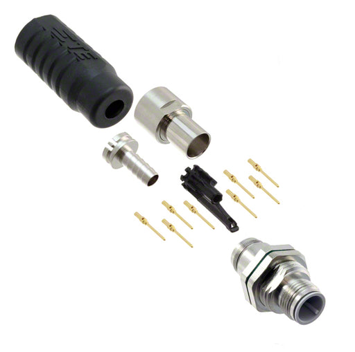 1-2823447-6 by TE Connectivity AMP Connectors - CONNECTOR PLUG MALE 8POS GOLD CRIMP
