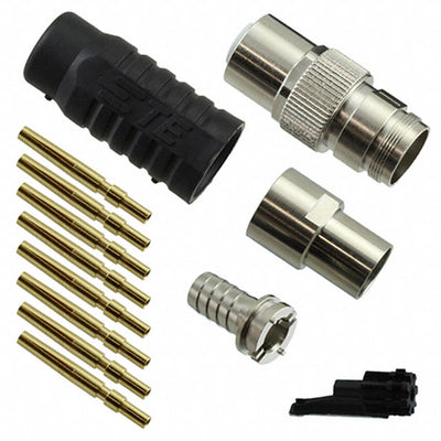 1-2823448-1 by TE Connectivity AMP Connectors - CONNECTOR RECPT FMALE 8POS GOLD CRIMP