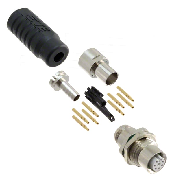 1-2823448-5 by TE Connectivity AMP Connectors - CONNECTOR RECPT FMALE 8POS GOLD CRIMP