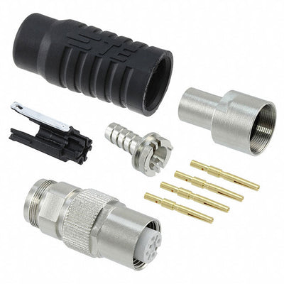1-2823450-1 by TE Connectivity AMP Connectors - CONNECTOR RECPT FMALE 5POS GOLD CRIMP