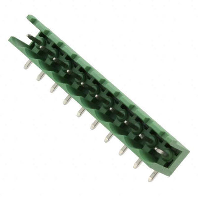 1-282812-0 by TE Connectivity AMP Connectors - TERM BLOCK HDR 10POS 90DEG 5MM