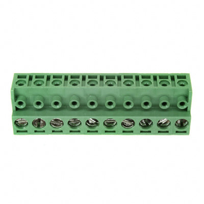 1-282830-0 by TE Connectivity AMP Connectors - TERM BLOCK PLUG 10POS 90DEG 5MM