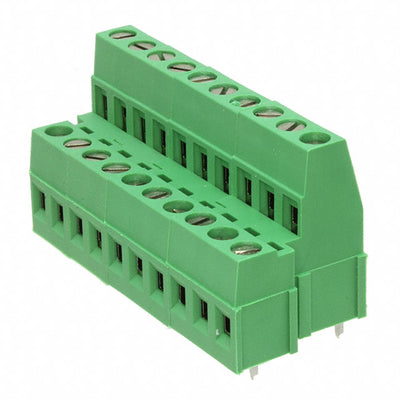 1-282888-1 by TE Connectivity AMP Connectors - TERM BLK 10P SIDE ENTRY 5MM PCB