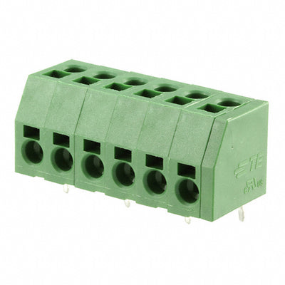 1-2834014-6 by TE Connectivity AMP Connectors - TERM BLOCK 6POS 5MM PCB