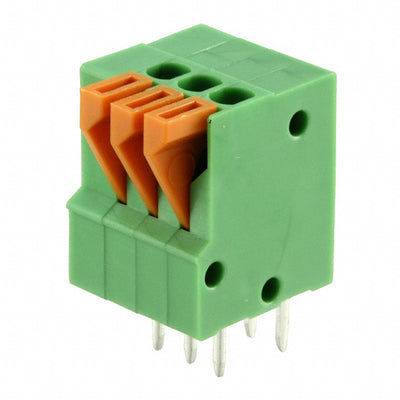 1-2834015-3 by TE Connectivity AMP Connectors - TERM BLK 3POS TOP ENT 2.54MM PCB