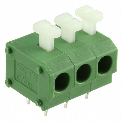1-2834017-3 by TE Connectivity AMP Connectors - TERM BLK 3P SIDE ENT 3.81MM PCB