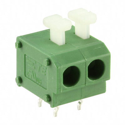 1-2834018-2 by TE Connectivity AMP Connectors - TERM BLK 2POS SIDE ENTRY 5MM PCB