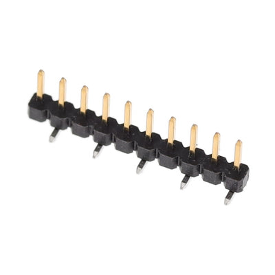 1-2842103-0 by TE Connectivity AMP Connectors - 10P,2MM,BRK HDR,SRVT,SMD,0.38AU,