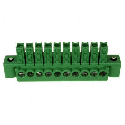 1-284510-0 by TE Connectivity AMP Connectors - TERM BLOCK PLUG 10POS STR 3.5MM