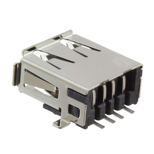 1-292303-6 by TE Connectivity AMP Connectors - CONNECTOR RECPT USB2.0 TYPEA 4P SMD RA