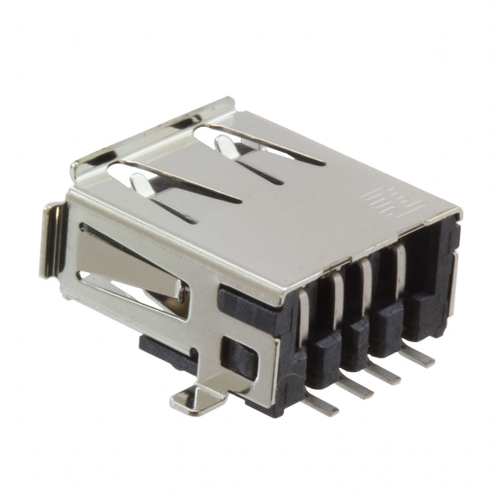 1-292303-6 by TE Connectivity AMP Connectors - CONNECTOR RECPT USB2.0 TYPEA 4P SMD RA