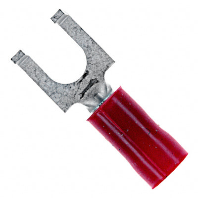 1-322249-0 by TE Connectivity AMP Connectors - CONNECTOR SPADE TERM 16-22AWG #8 RED
