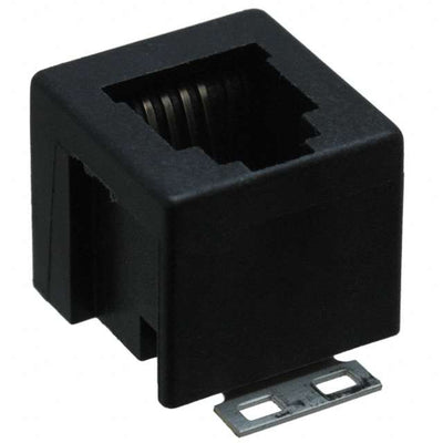 1-338084-6 by TE Connectivity AMP Connectors - CONNECTOR MOD JACK 4P4C VERT UNSHLD