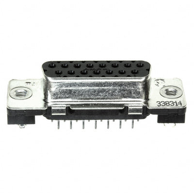 1-338314-2 by TE Connectivity AMP Connectors - CONNECTOR D-SUB RCPT 15POS VERT SLDR