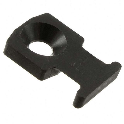 1-350087-0 by TE Connectivity Raychem Cable Protection - CABLE TIE HLDR SGL SCREW #8 BLK
