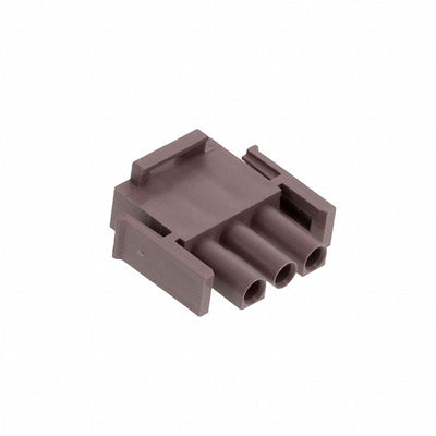 1-350766-1 by TE Connectivity AMP Connectors - CONNECTOR PLUG HSG 3POS BROWN