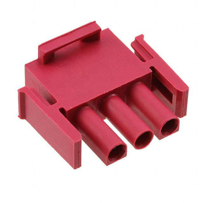 1-350766-2 by TE Connectivity AMP Connectors - CONNECTOR PLUG HSG 3POS RED