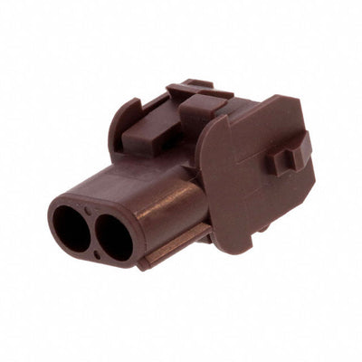 1-350778-1 by TE Connectivity AMP Connectors - CONNECTOR RECPT HSG 2POS 6.35MM