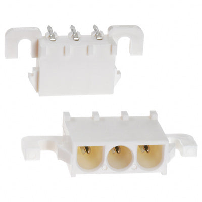 1-350943-0 by TE Connectivity AMP Connectors - CONNECTOR HEADER R/A 3POS 6.35MM