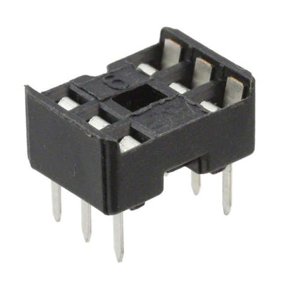 1-390261-1 by TE Connectivity AMP Connectors - CONNECTOR IC DIP SOCKET 6POS TIN