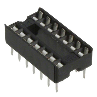 1-390261-3 by TE Connectivity AMP Connectors - CONNECTOR IC DIP SOCKET 14POS TIN