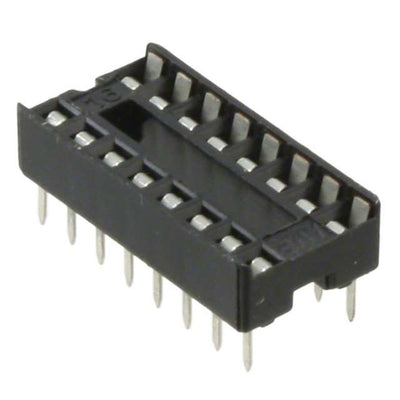 1-390261-4 by TE Connectivity AMP Connectors - CONNECTOR IC DIP SOCKET 16POS TIN