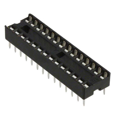 1-390261-9 by TE Connectivity AMP Connectors - CONNECTOR IC DIP SOCKET 28POS TIN
