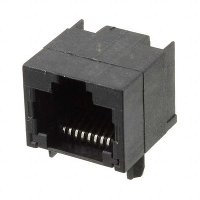1-406525-2 by TE Connectivity AMP Connectors - CONNECTOR MOD JACK 8P8C R/A UNSHLD