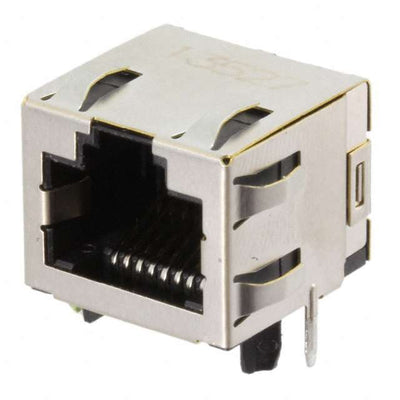 1-406541-9 by TE Connectivity AMP Connectors - CONNECTOR MOD JACK 8P8C R/A SHIELDED