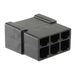 1-480282-0 by TE Connectivity AMP Connectors - CONNECTOR MALE TAB HSG 0.25 6POS BLK