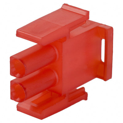1-480698-2 by TE Connectivity AMP Connectors - CONNECTOR PLUG HSG 2POS RED