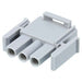 1-480700-8 by TE Connectivity AMP Connectors - CONNECTOR PLUG HSG 3POS UNIV GRAY