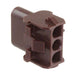1-480701-1 by TE Connectivity AMP Connectors - CONNECTOR RECPT HSG 3POS BRN