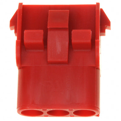 1-480701-2 by TE Connectivity AMP Connectors - CONNECTOR RECPT HSG 3POS RED