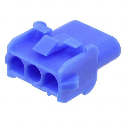 1-480701-6 by TE Connectivity AMP Connectors - CONNECTOR RECPT HSG 3POS UNIV BLUE