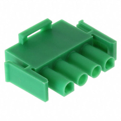 1-480702-5 by TE Connectivity AMP Connectors - CONNECTOR PLUG HSG 4POS UNIV GREEN