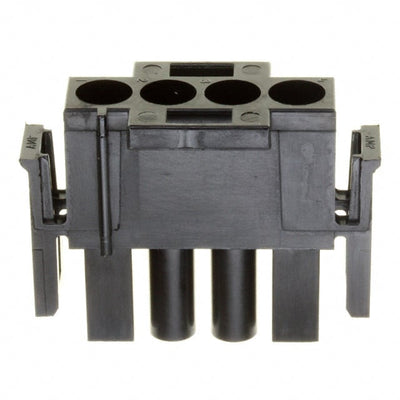 1-480702-9 by TE Connectivity AMP Connectors - CONNECTOR PLUG HSG 4POS BLK