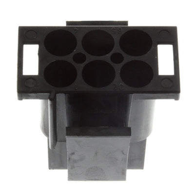 1-480704-9 by TE Connectivity AMP Connectors - CONNECTOR PLUG HSG 6POS 94V BLK
