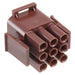 1-480706-1 by TE Connectivity AMP Connectors - CONNECTOR PLUG HSG 9POS UNIV BRN