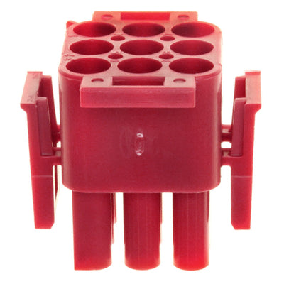 1-480706-2 by TE Connectivity AMP Connectors - CONNECTOR PLUG HSG 9POS RED