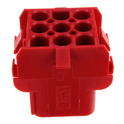 1-480707-2 by TE Connectivity AMP Connectors - CONNECTOR RECPT HSG 9POS RED